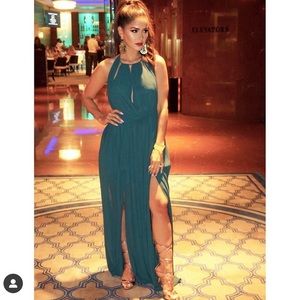 Olive Green Maxi Dress